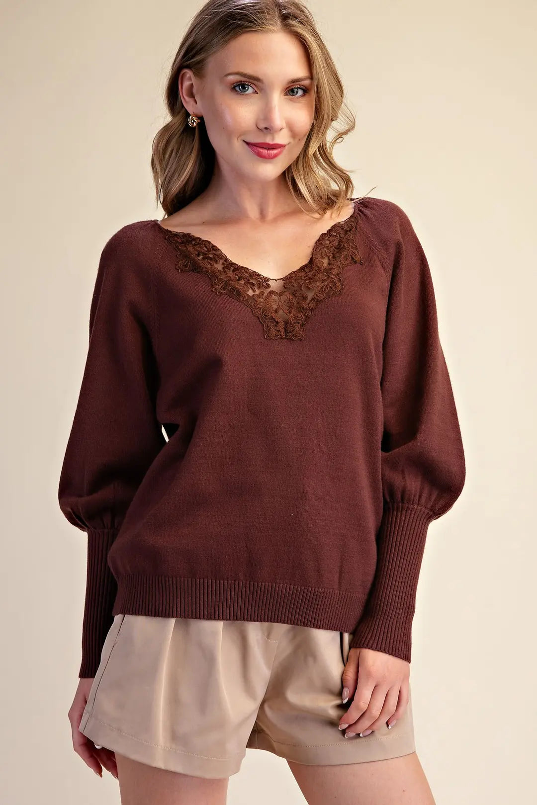 Fireside Lace Sweater