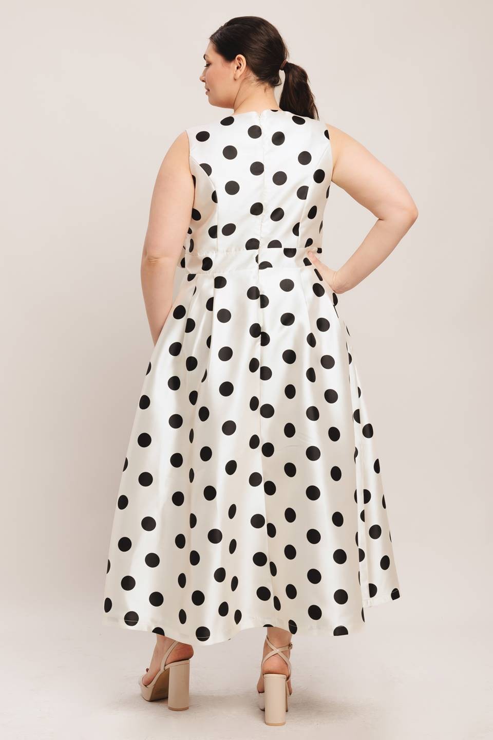 Betty Blythe Midi Dress-Plus