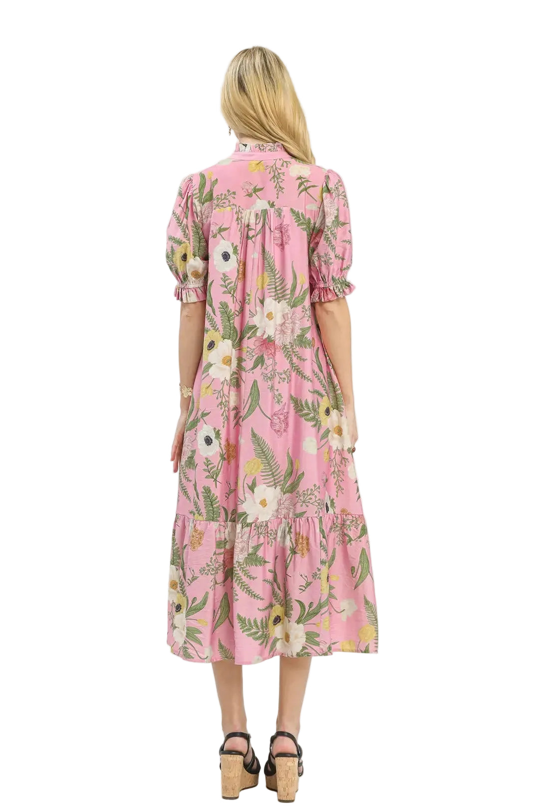 Kallie Ann Floral Midi Dress