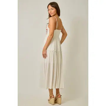 Sandscript Embo Dress