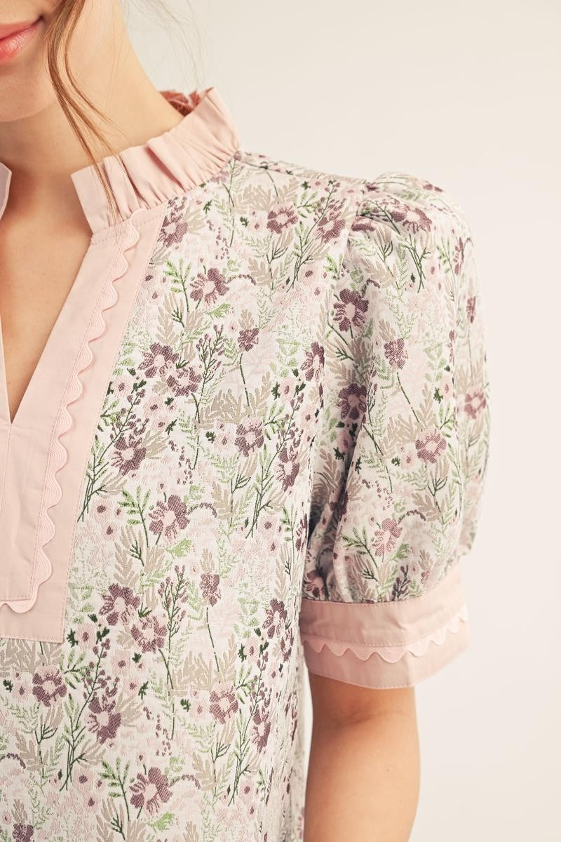 Ruthy Sage Shift Dress