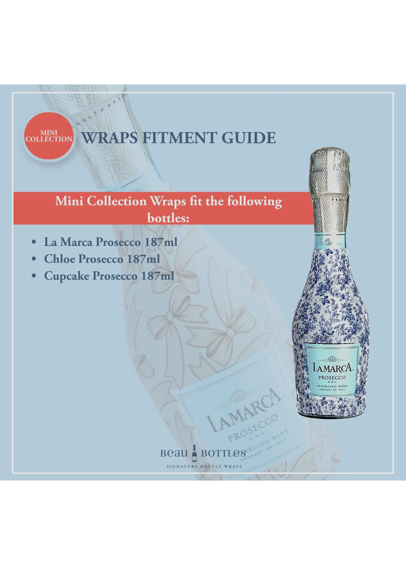 Beau Bottles Disco Fever - Mini Prosecco Pack