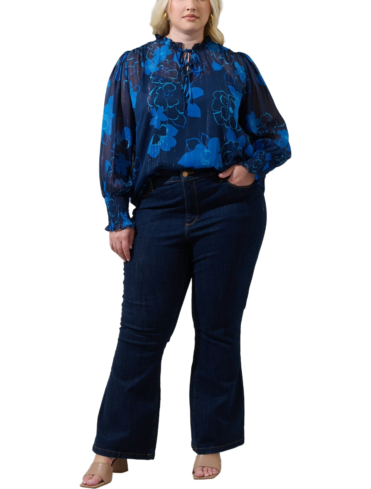 Bluford Floral Top - Plus