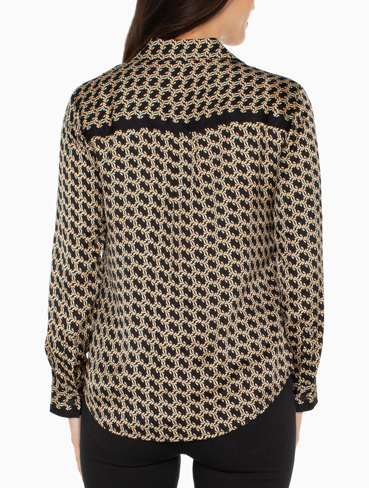 So Saints Button Front Top