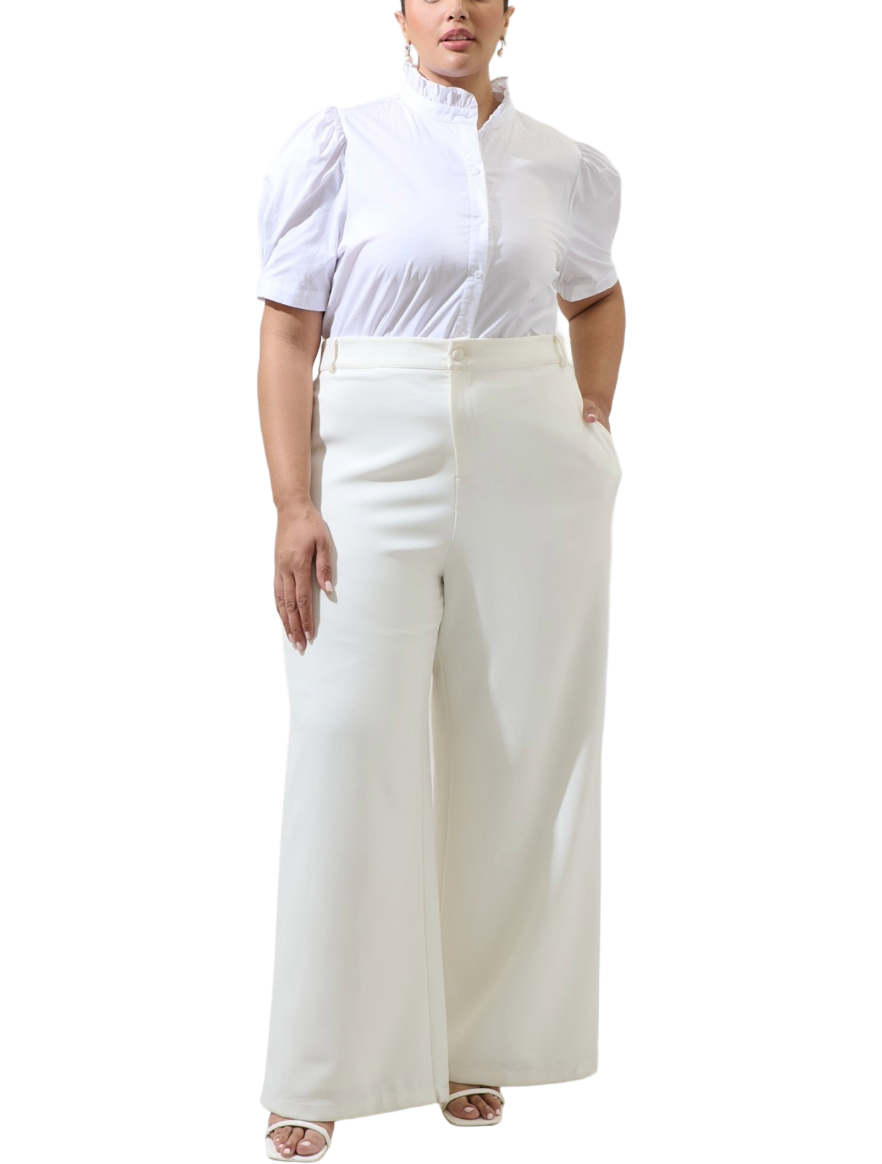 Finley Ruffle Top - Plus
