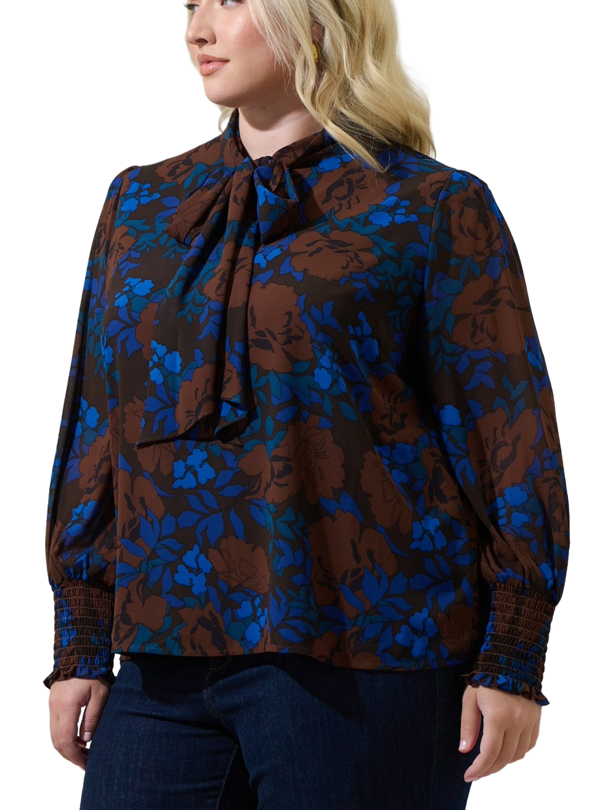 Lebanon Floral Top - Plus