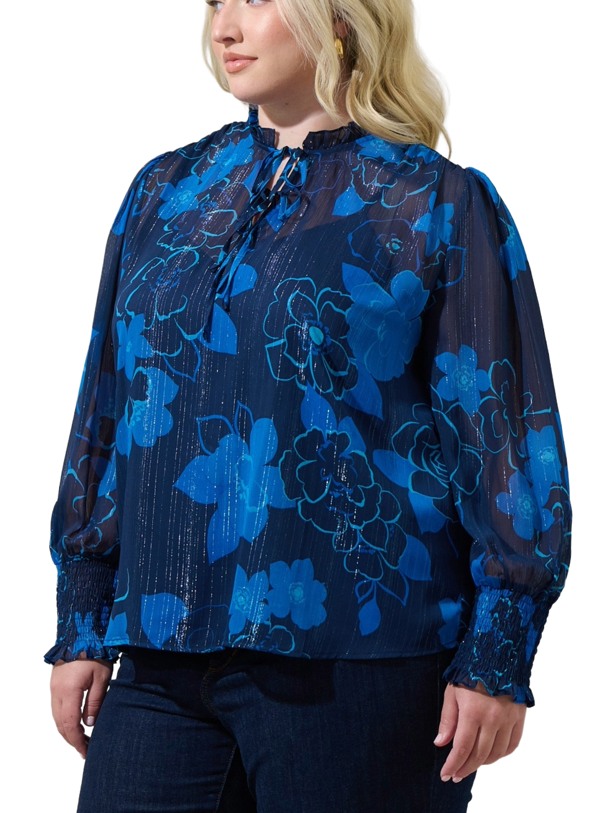 Bluford Floral Top - Plus