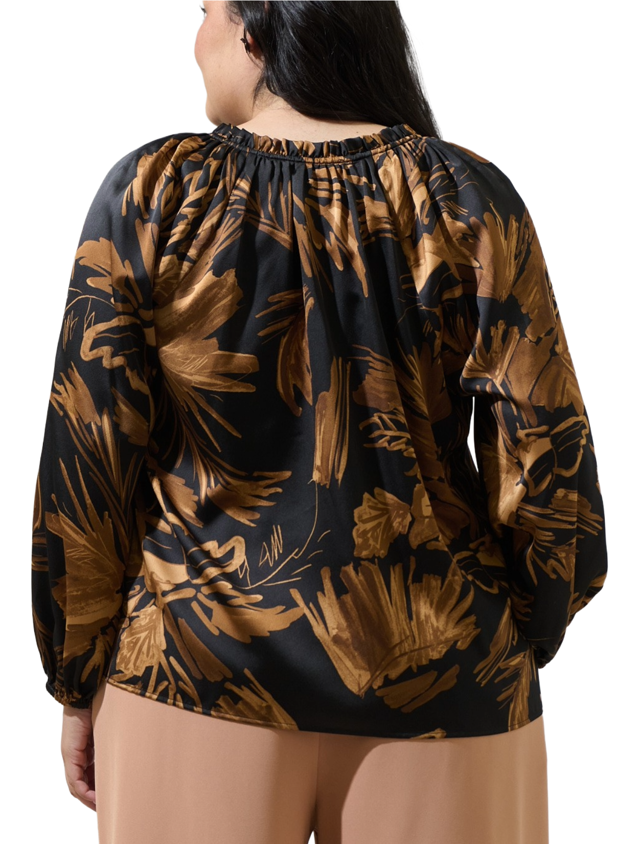 Midnight Tropics Top - Plus