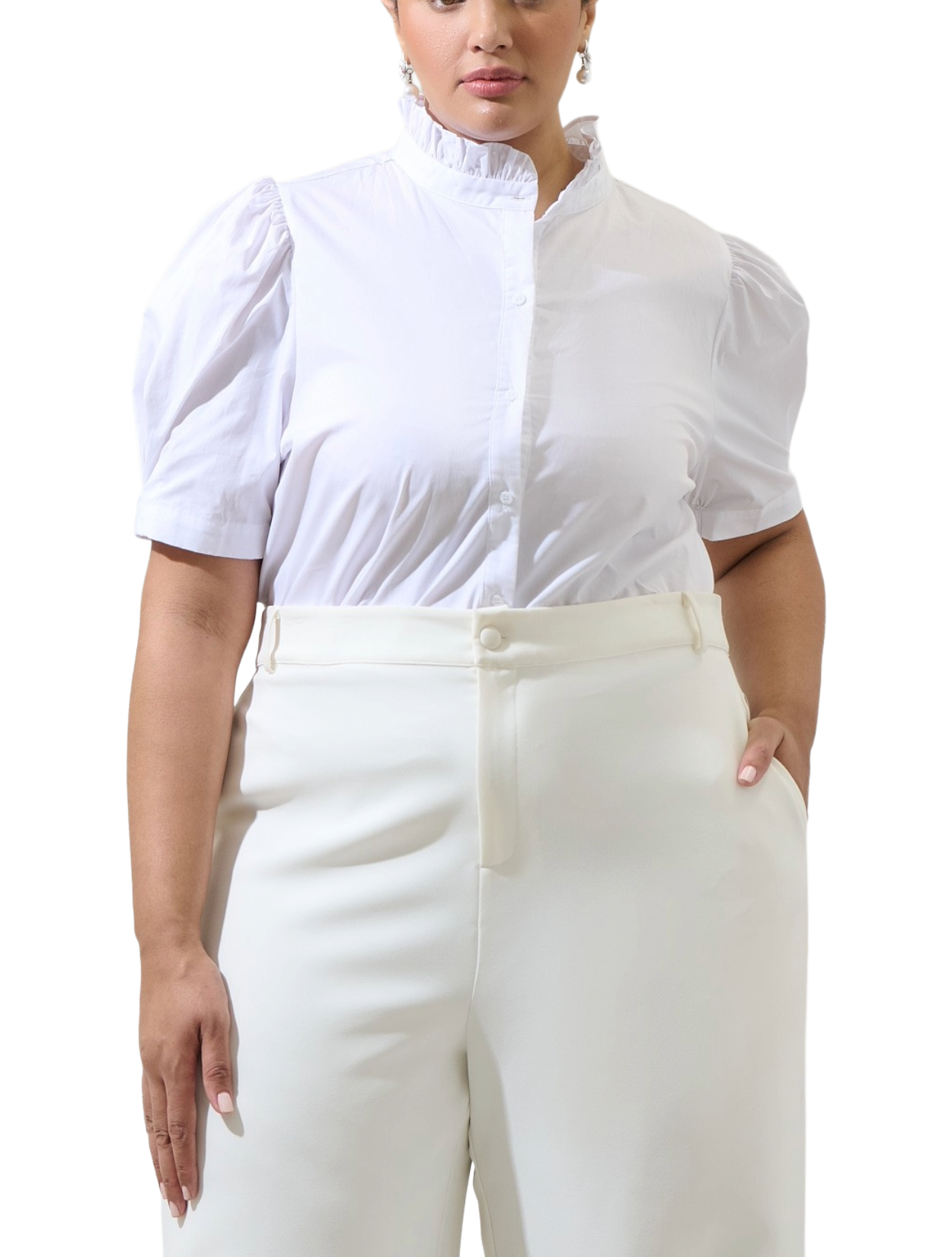 Finley Ruffle Top - Plus