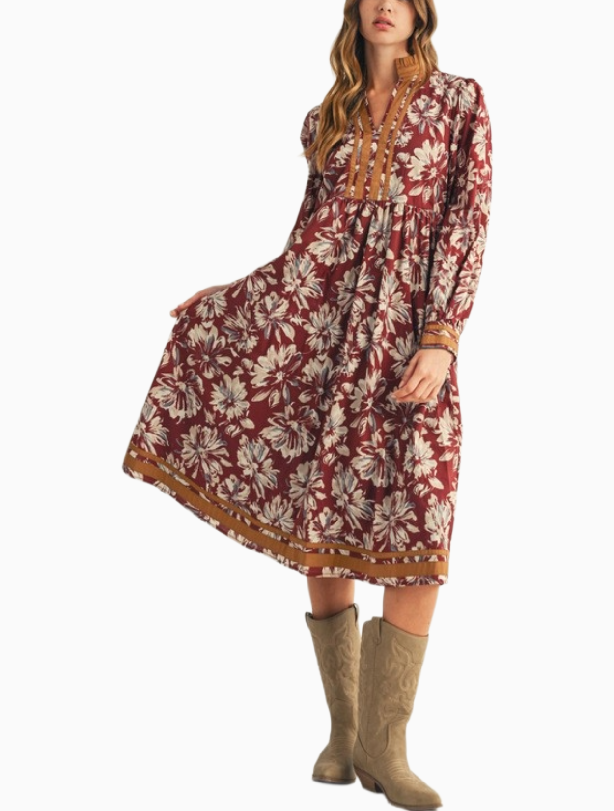 Ranchera Midi Dress