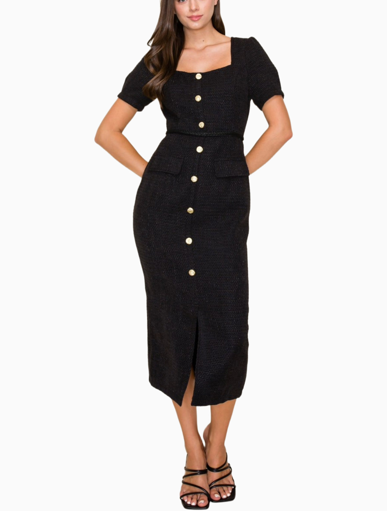 Cherie Noir Dress