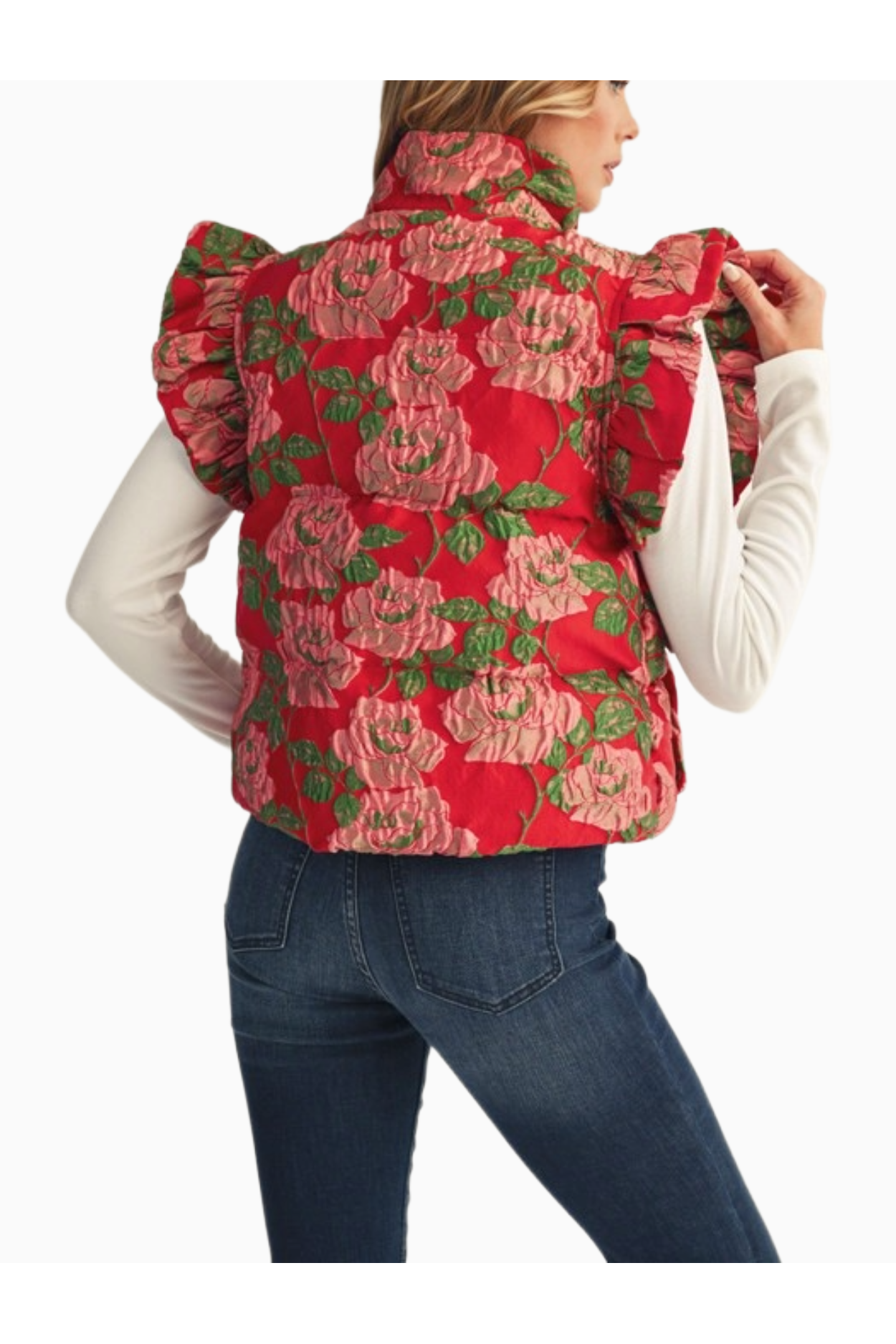 Bloomstruck Puffy Vest