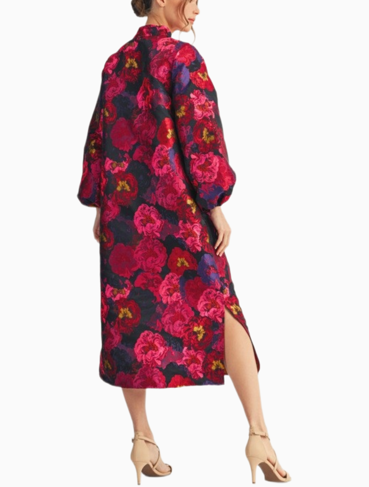 Amaranth Midi Dress