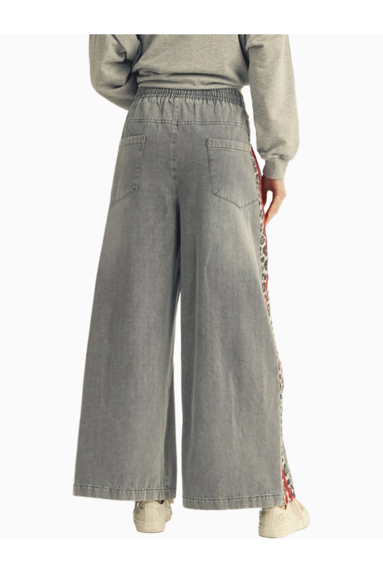 Side of Leopard Pant - Plus