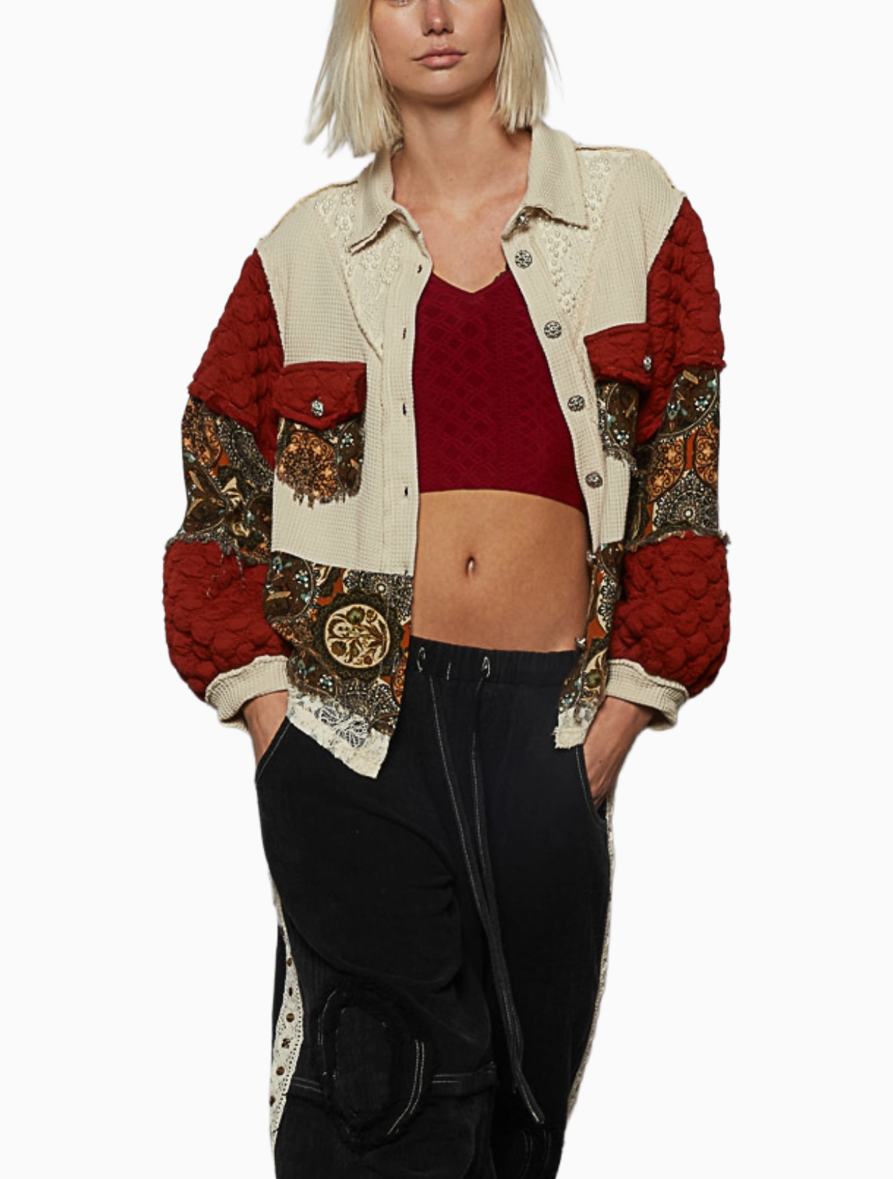 Saffron Trail Top