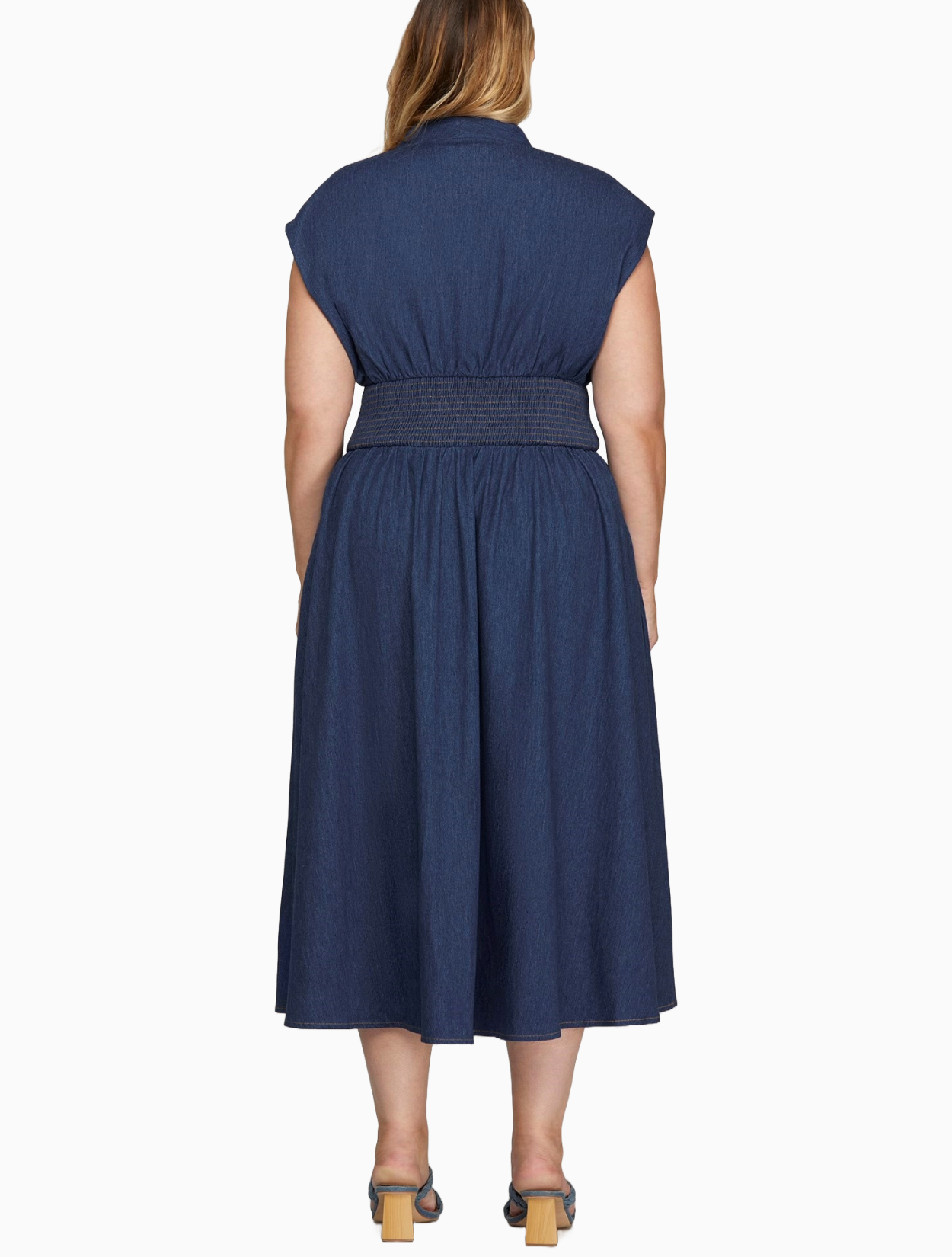 Reverie Denim Dress - Plus