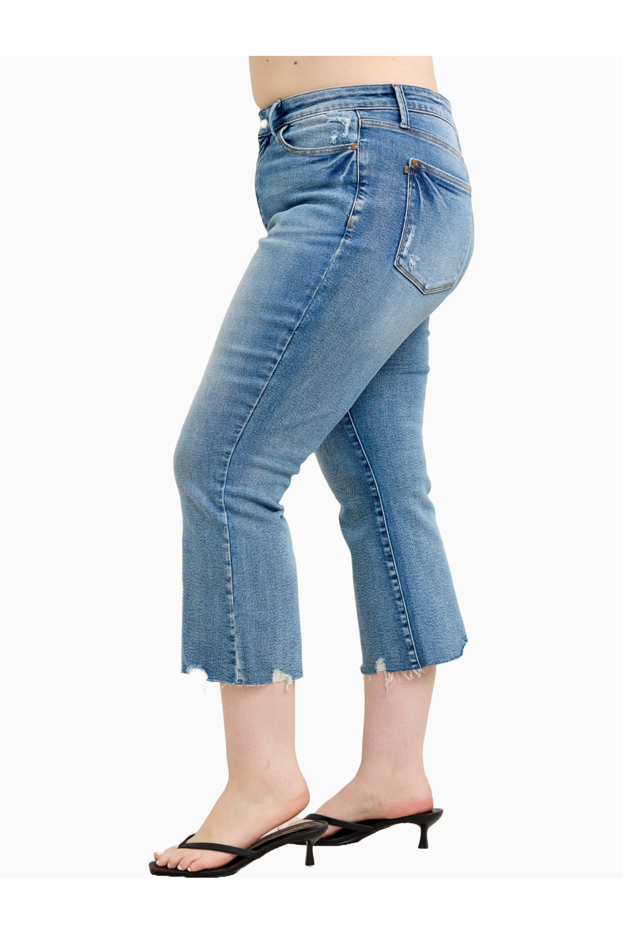 MR Vintage Destroy Kick Flare - Plus