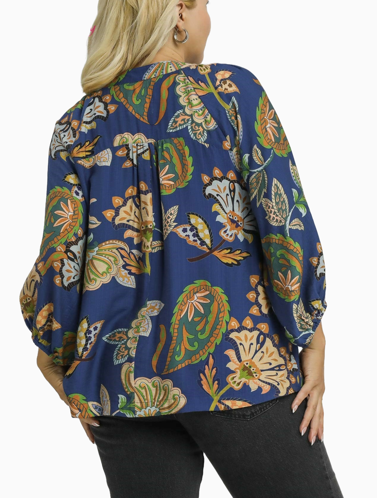 Isaline Floral Top - Plus