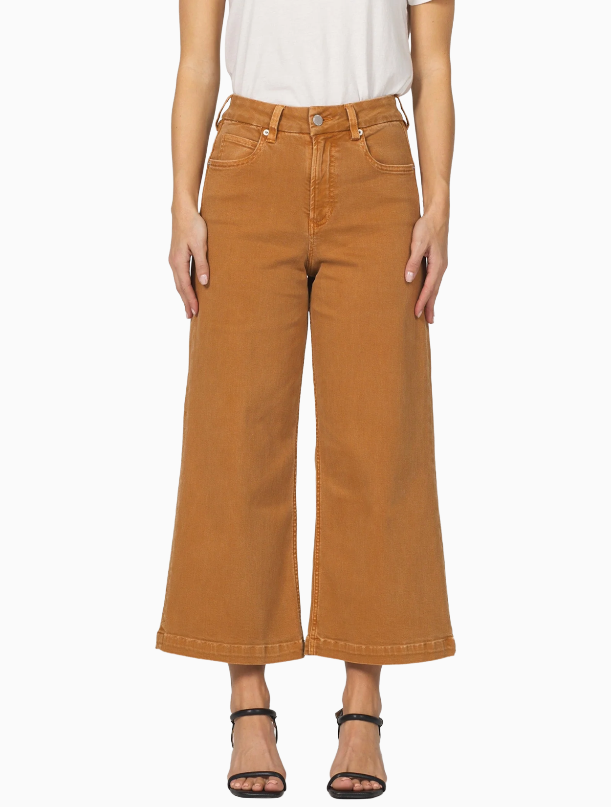 Audrey Biscuit Wide Leg Jean