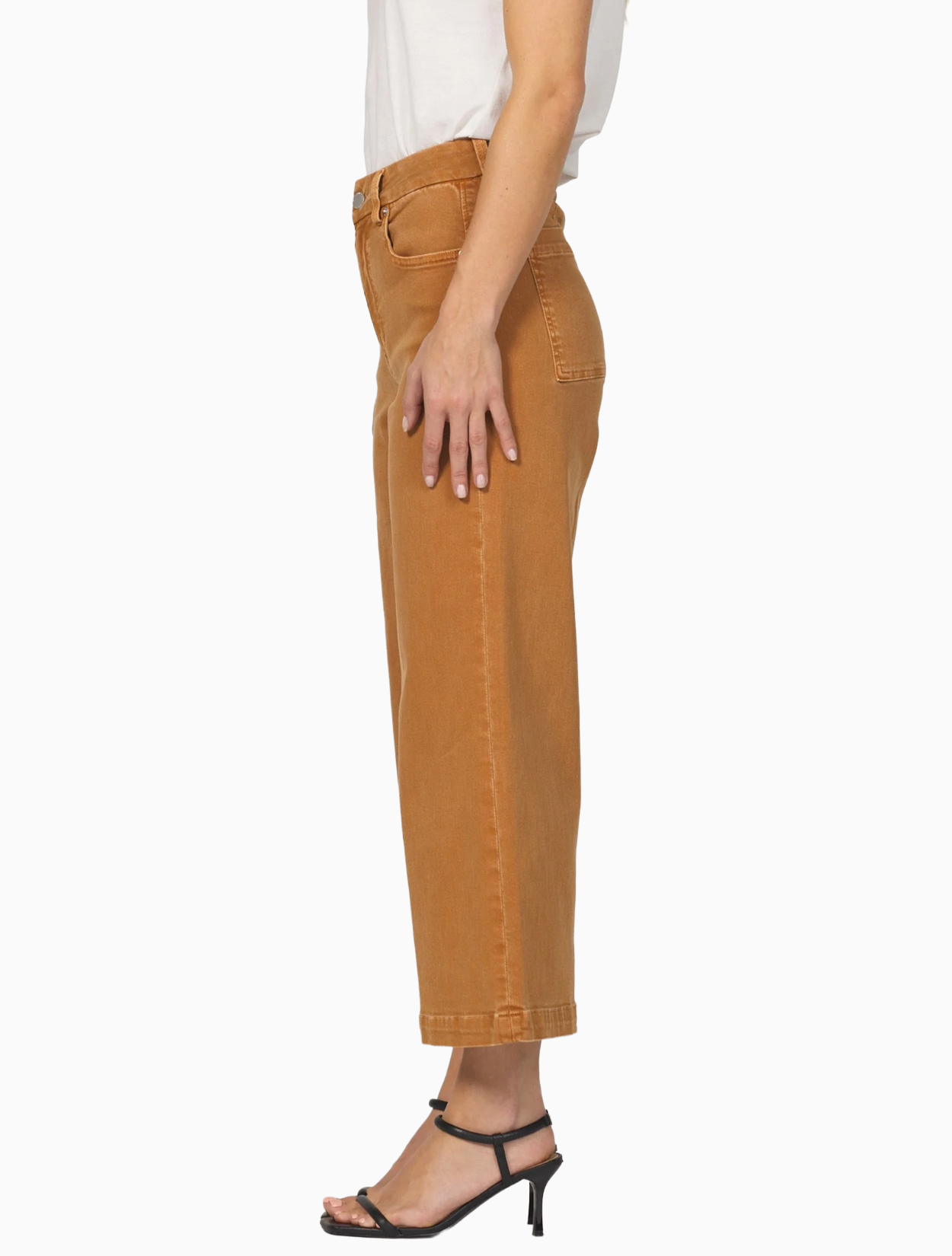 Audrey Biscuit Wide Leg Jean