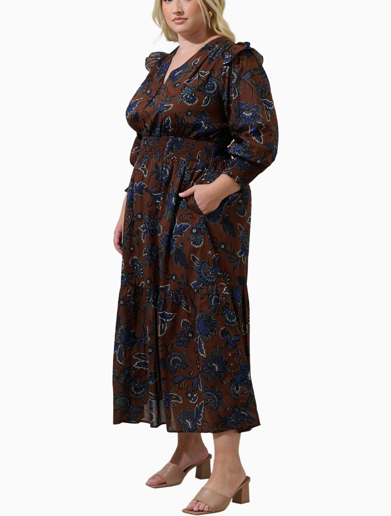 Marlina Midi Dress - Plus