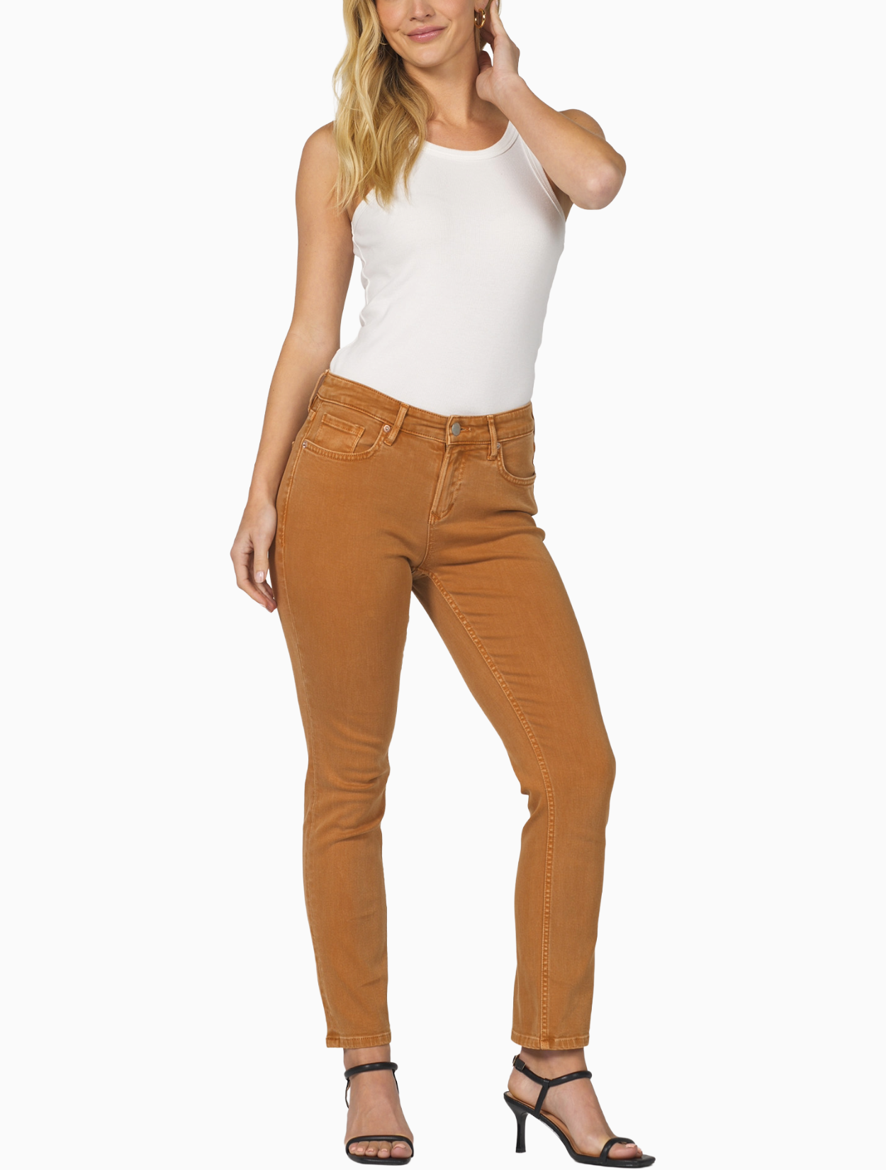 Blaire Biscuit Skinny Straight Jean