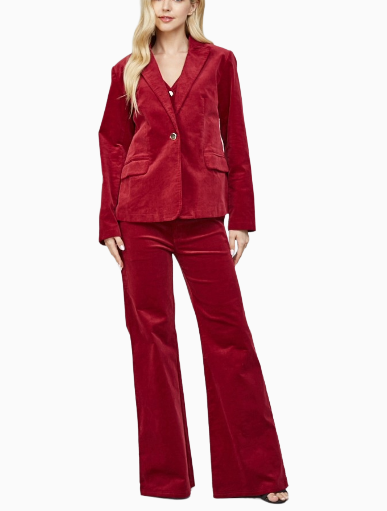 With Wine Corduroy Pant