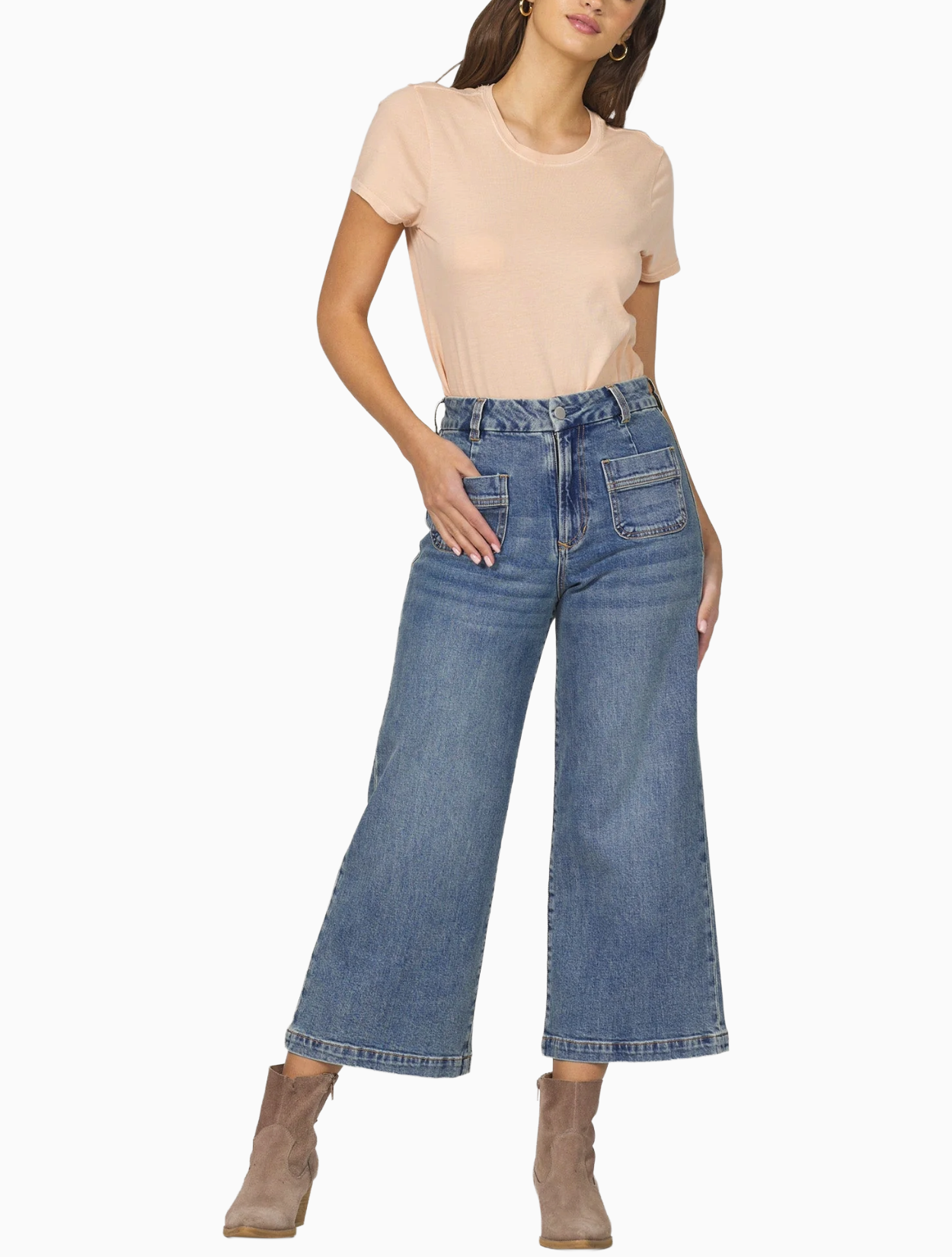 Audrey Waikiki Wide Leg Jean
