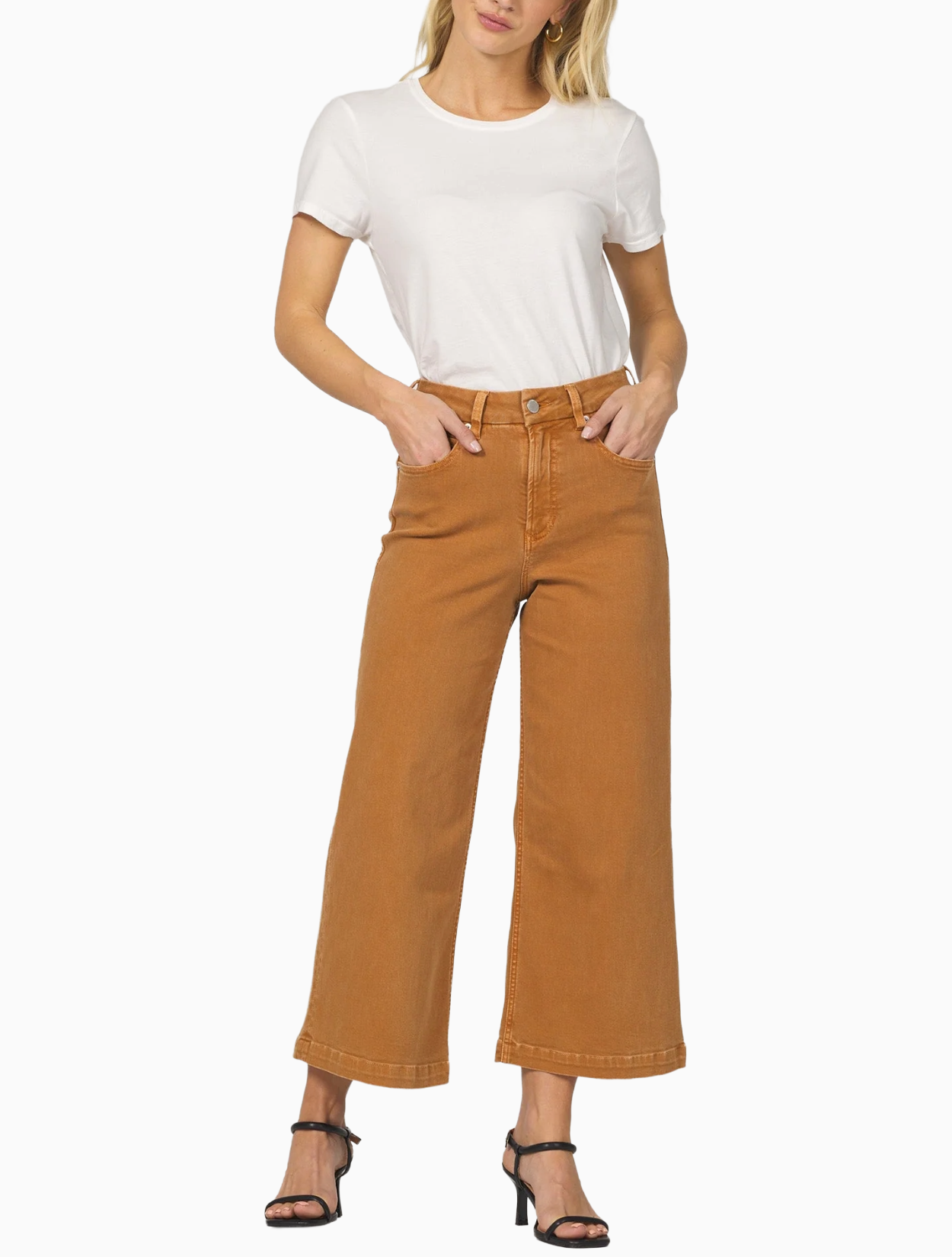 Audrey Biscuit Wide Leg Jean