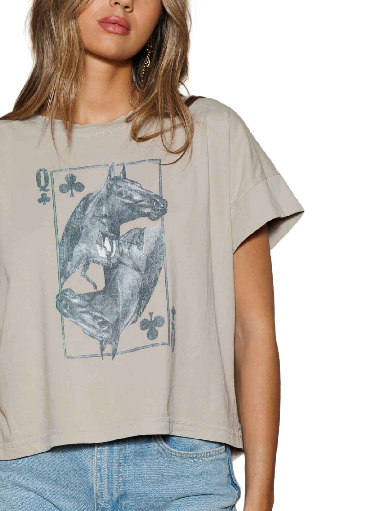 Horse Queen Hi-Lo Tee