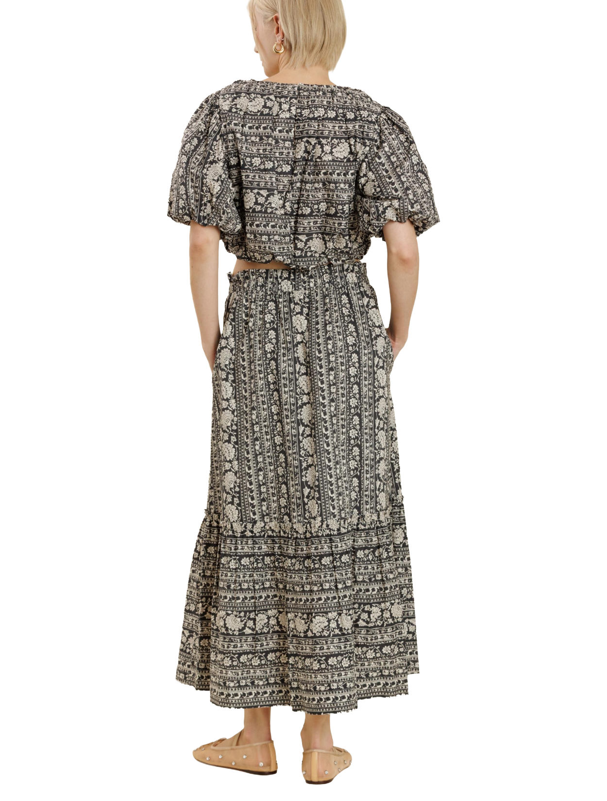 Urban Oasis Midi Skirt