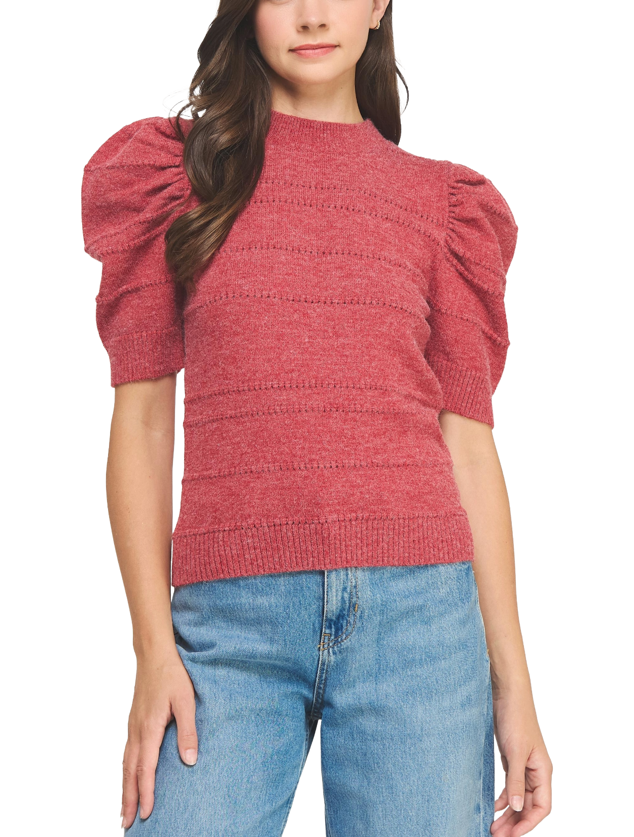 Tango Rouge Turtleneck Top