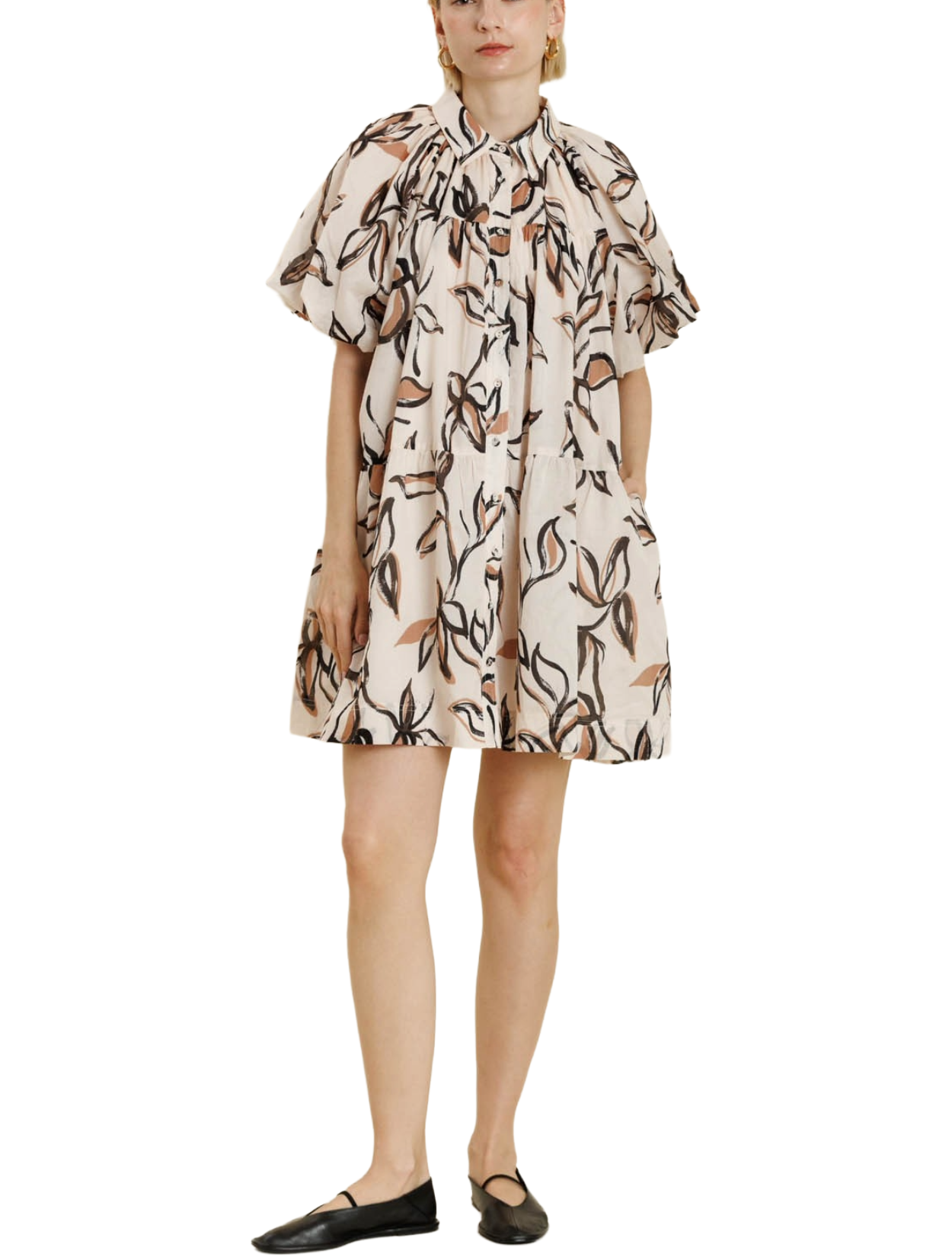 Voyeur Floral Dress