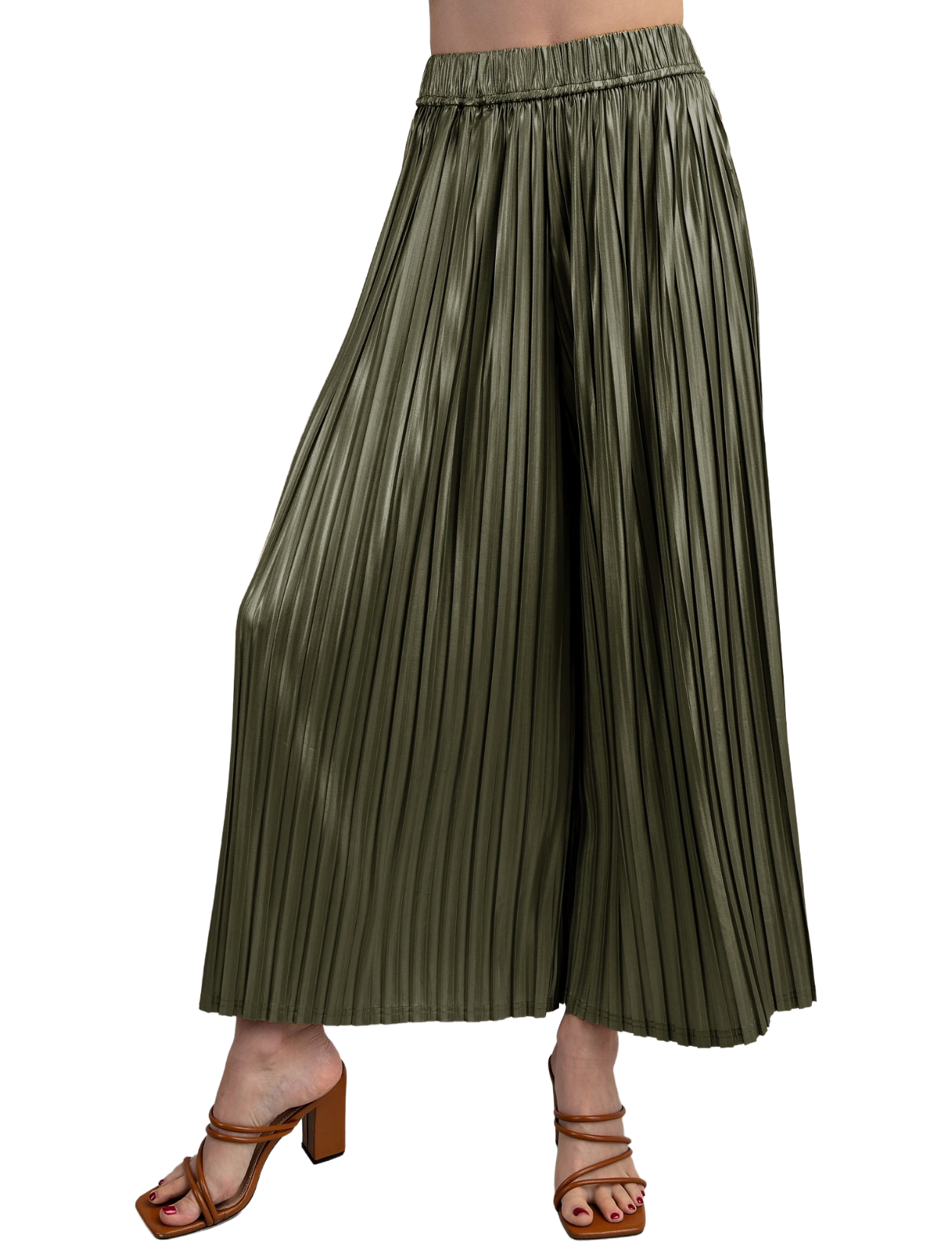 Culotte Metallic Pant