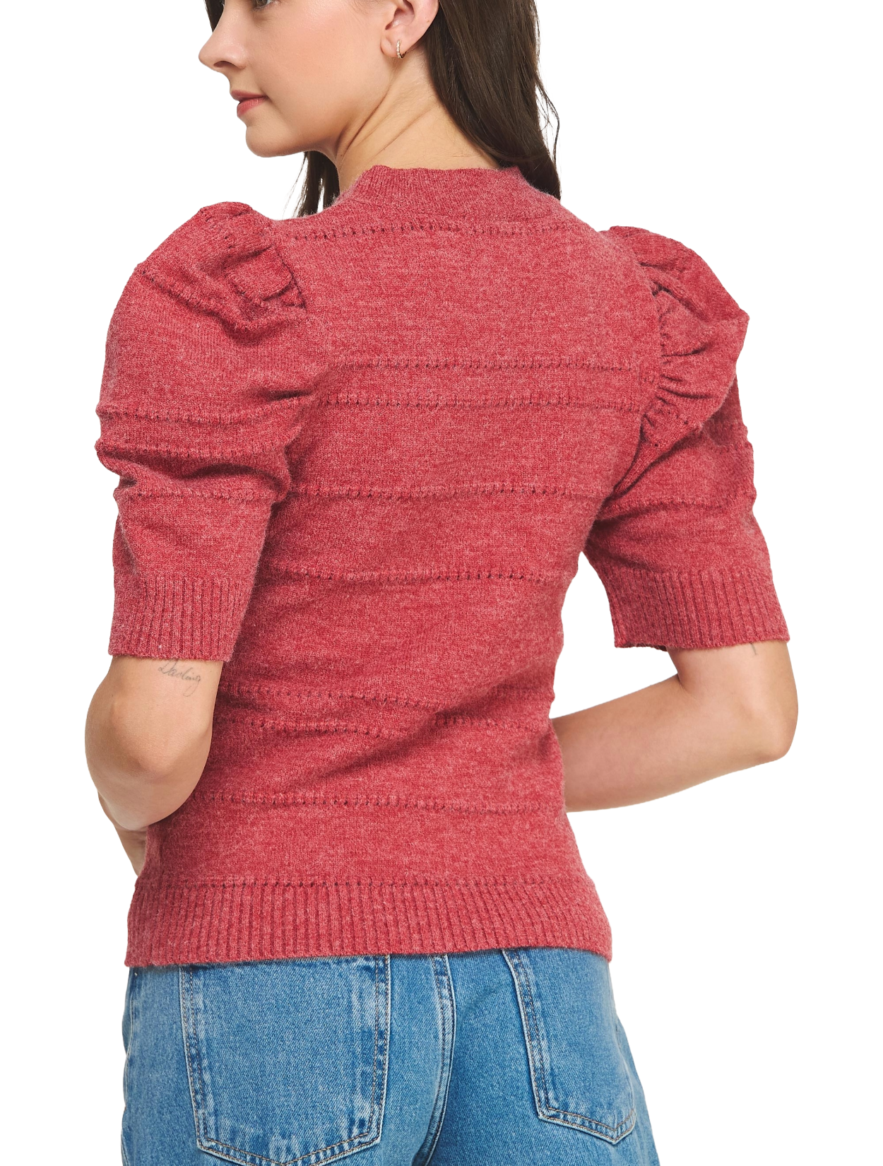 Tango Rouge Turtleneck Top