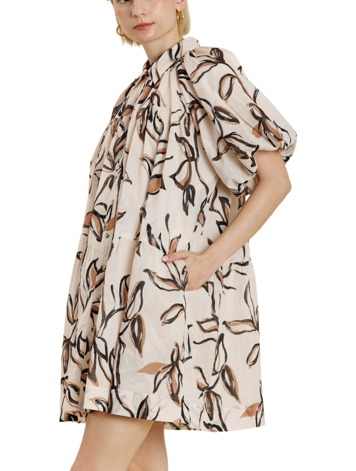 Voyeur Floral Dress
