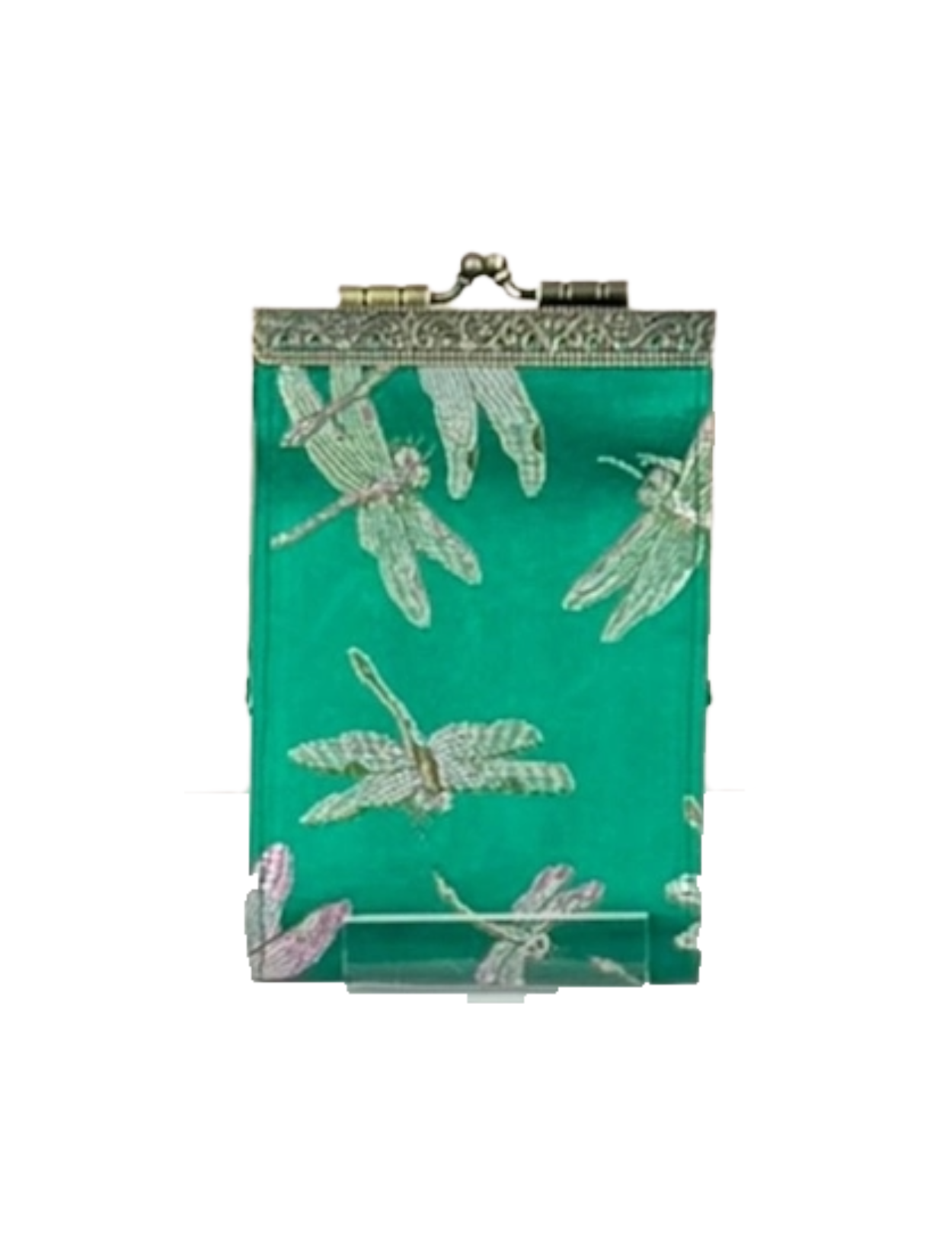 Dragonfly Brocade Card Holder with RFID