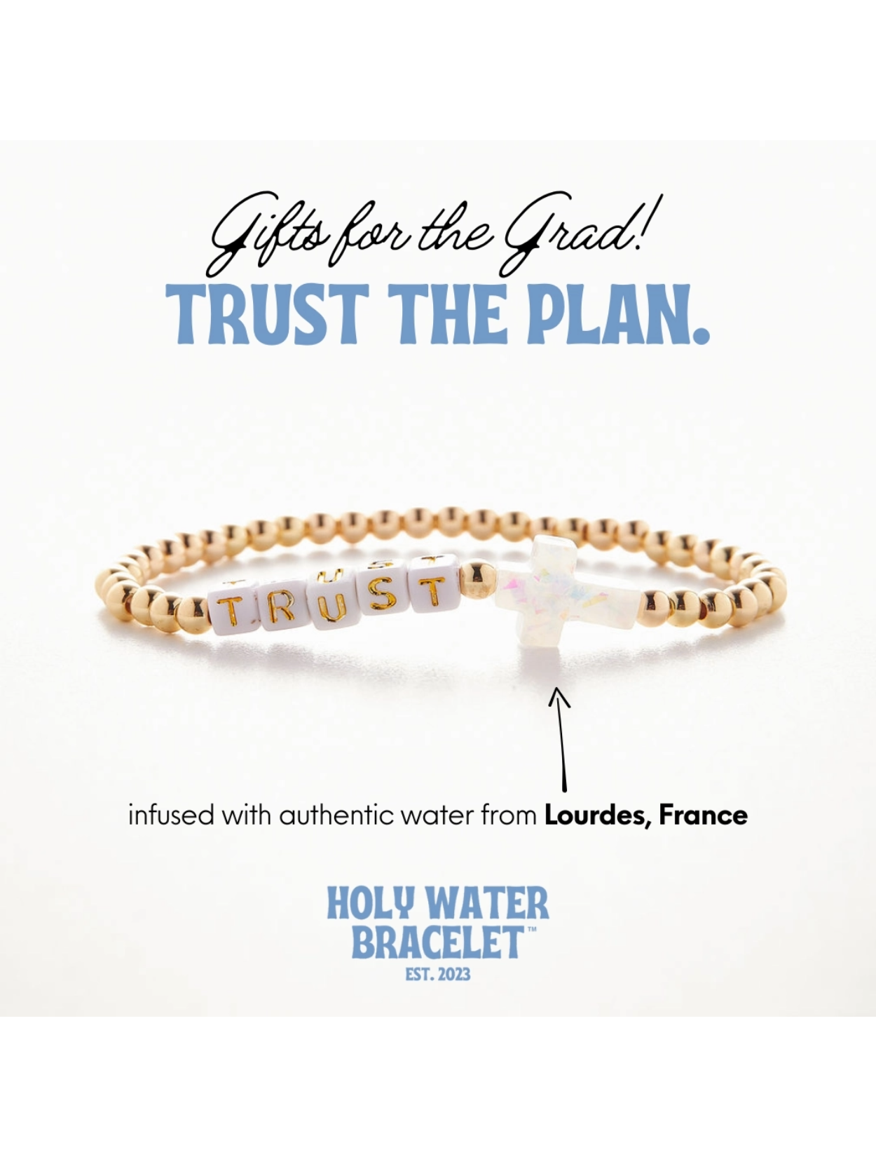Holy Water Trust Bracelet