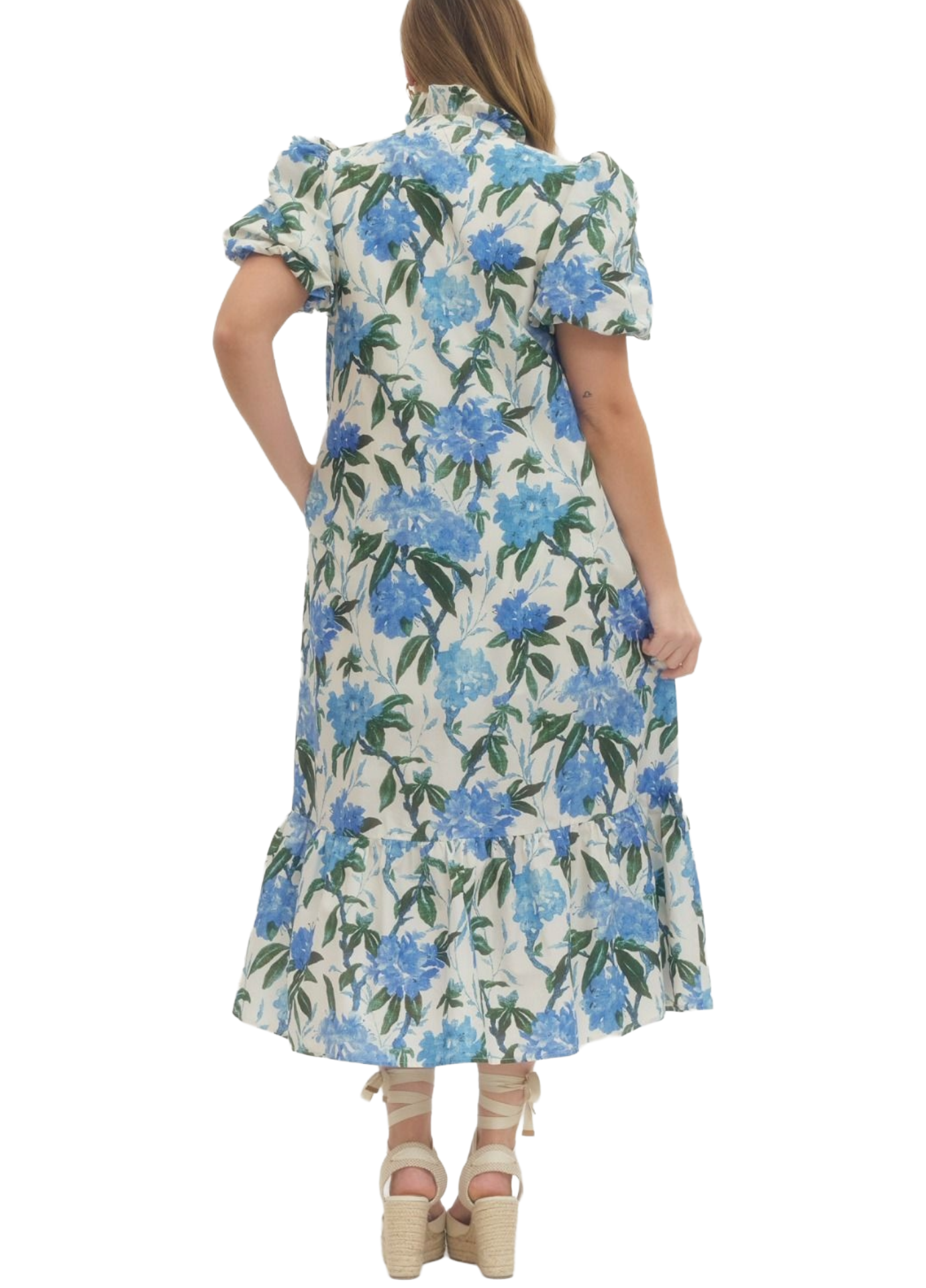 Royal Garden Midi Dress