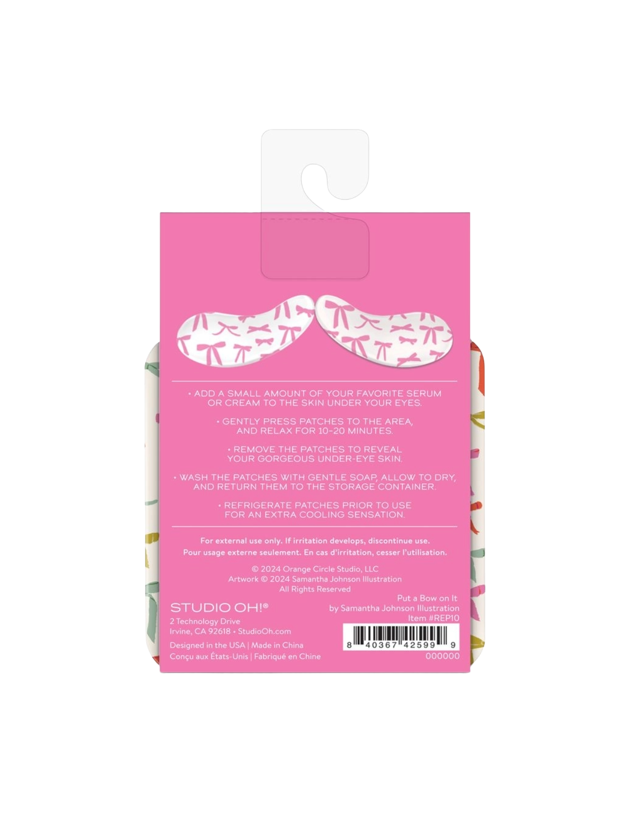 Put A Bow On It Reusable Under-Eye Patches