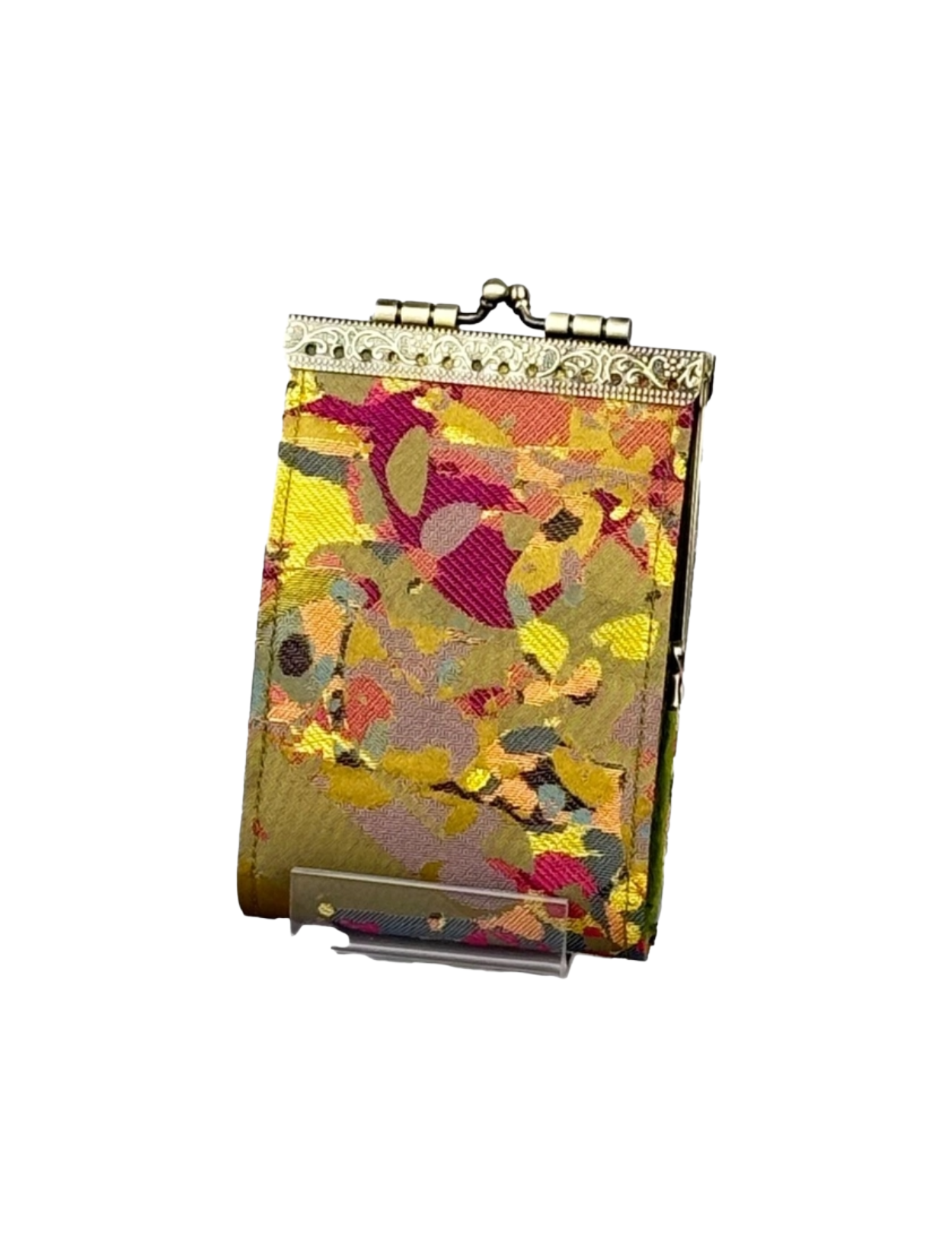 Brocade Abstract Pattern Card Holder with RFID