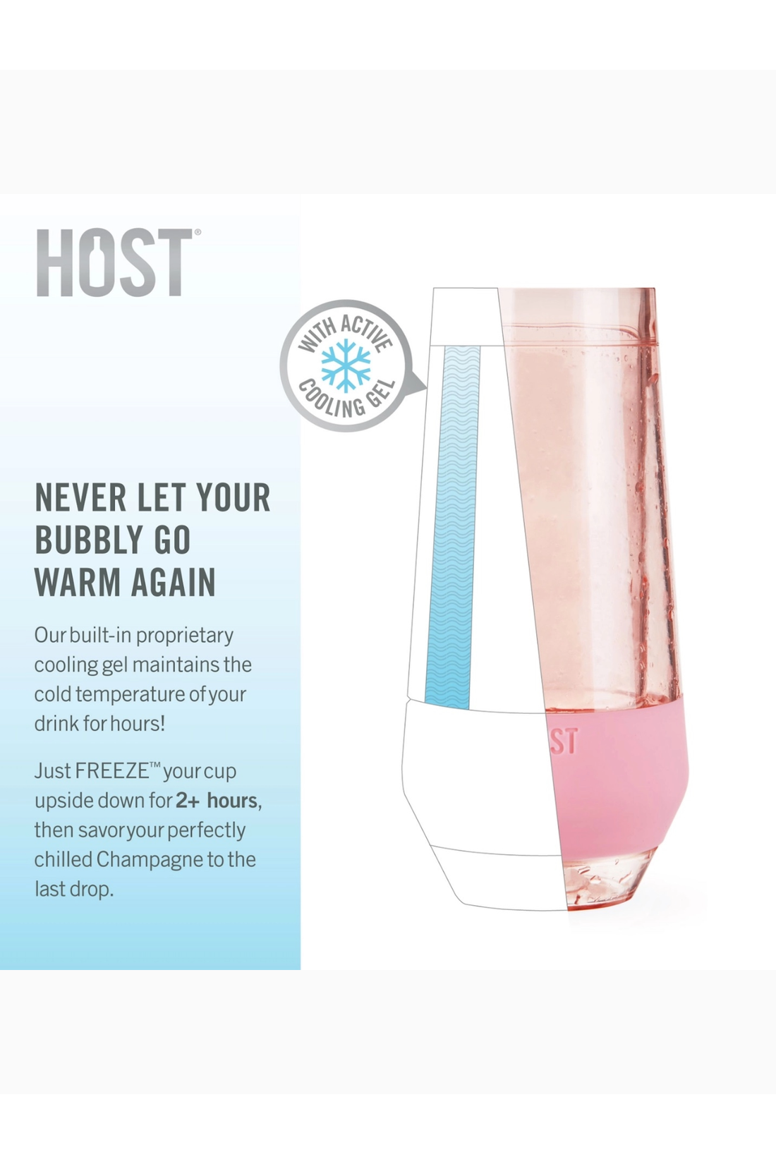 Champagne Freeze Flute