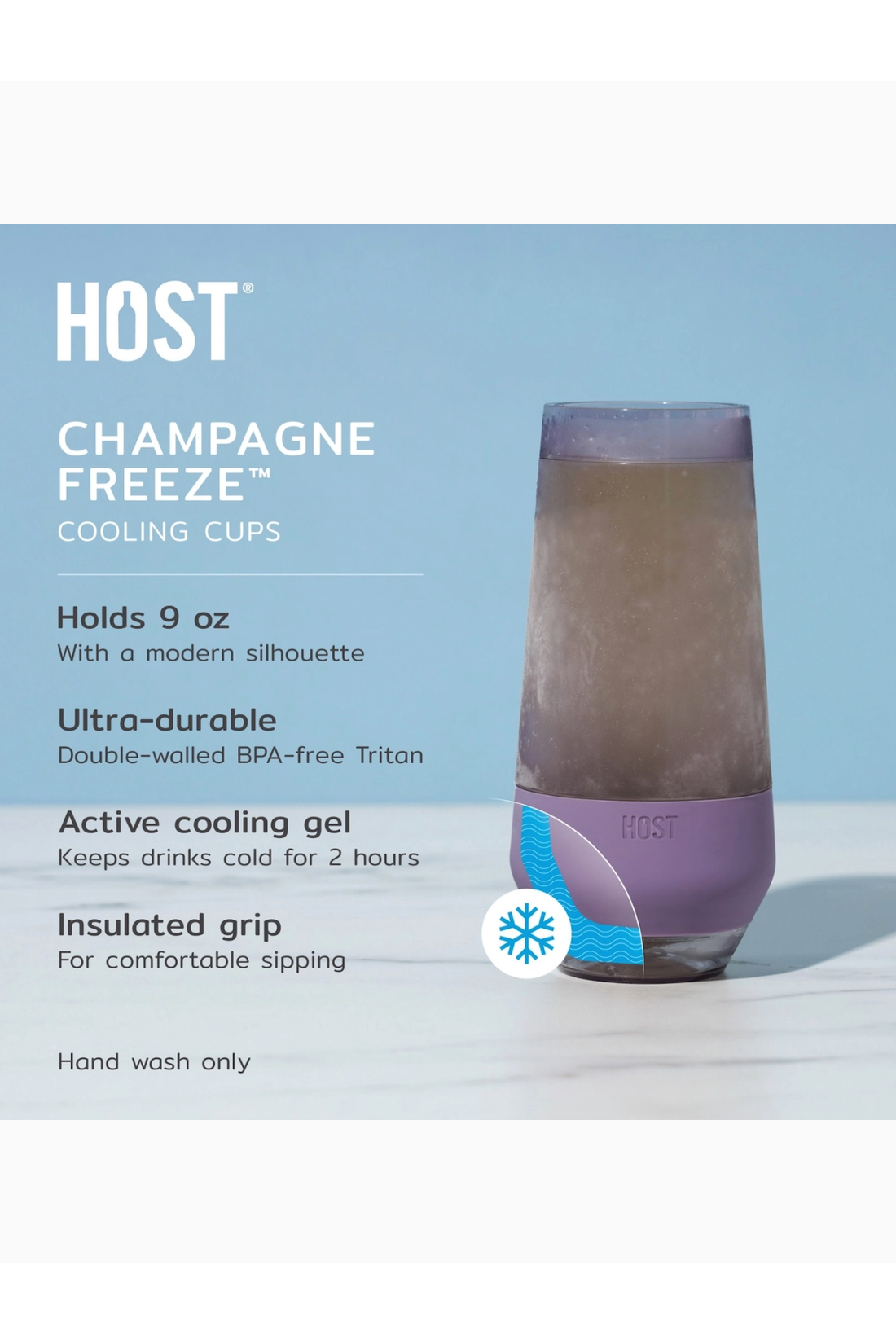 Champagne Freeze Flute