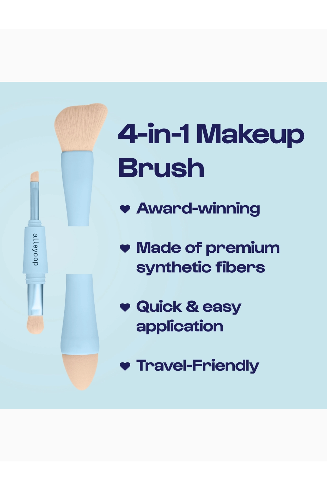 Alleyoop Multi-Tasker 4 in 1 Brush