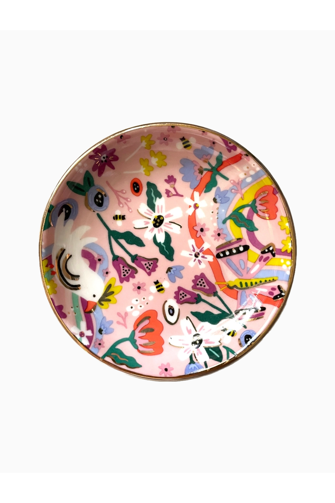 Butterfly Garden Trinket Dish