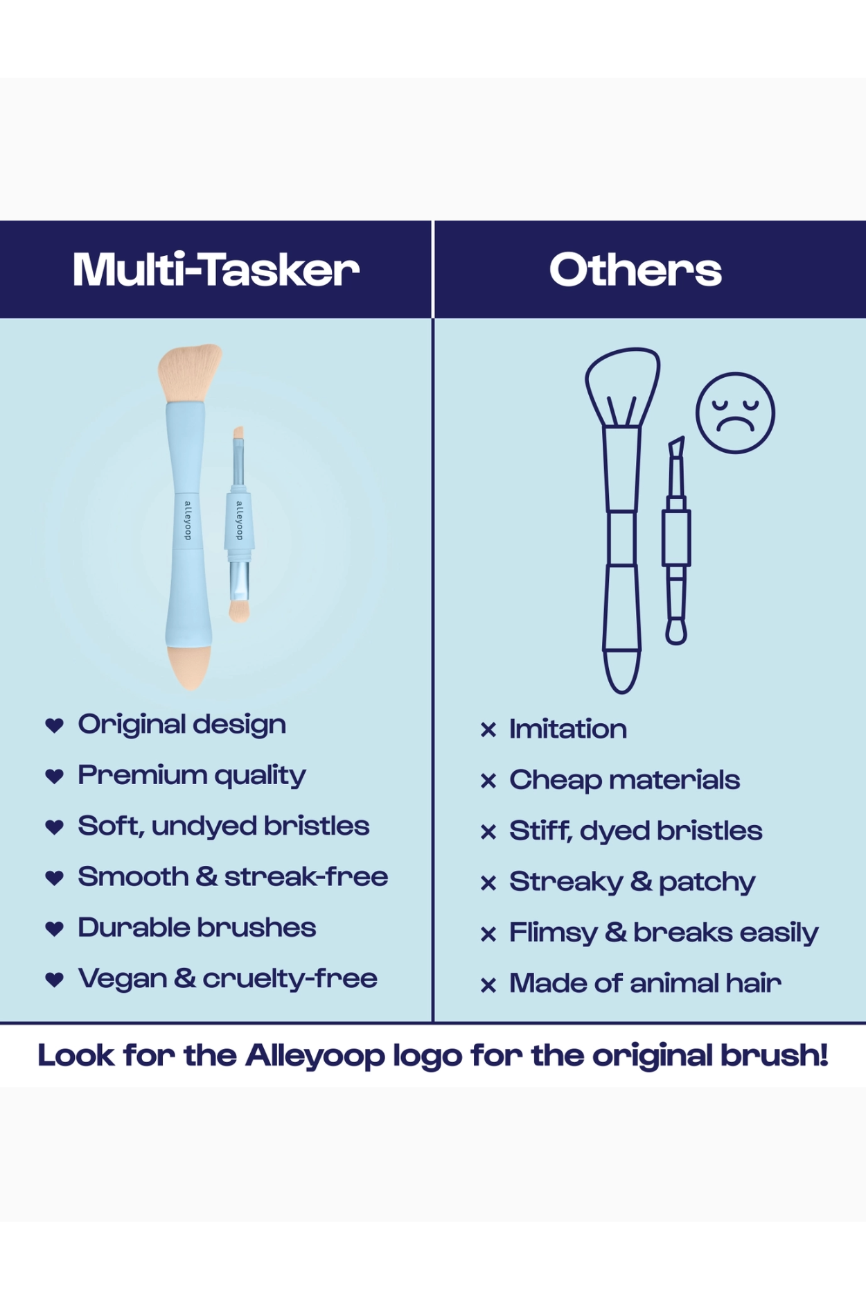 Alleyoop Multi-Tasker 4 in 1 Brush