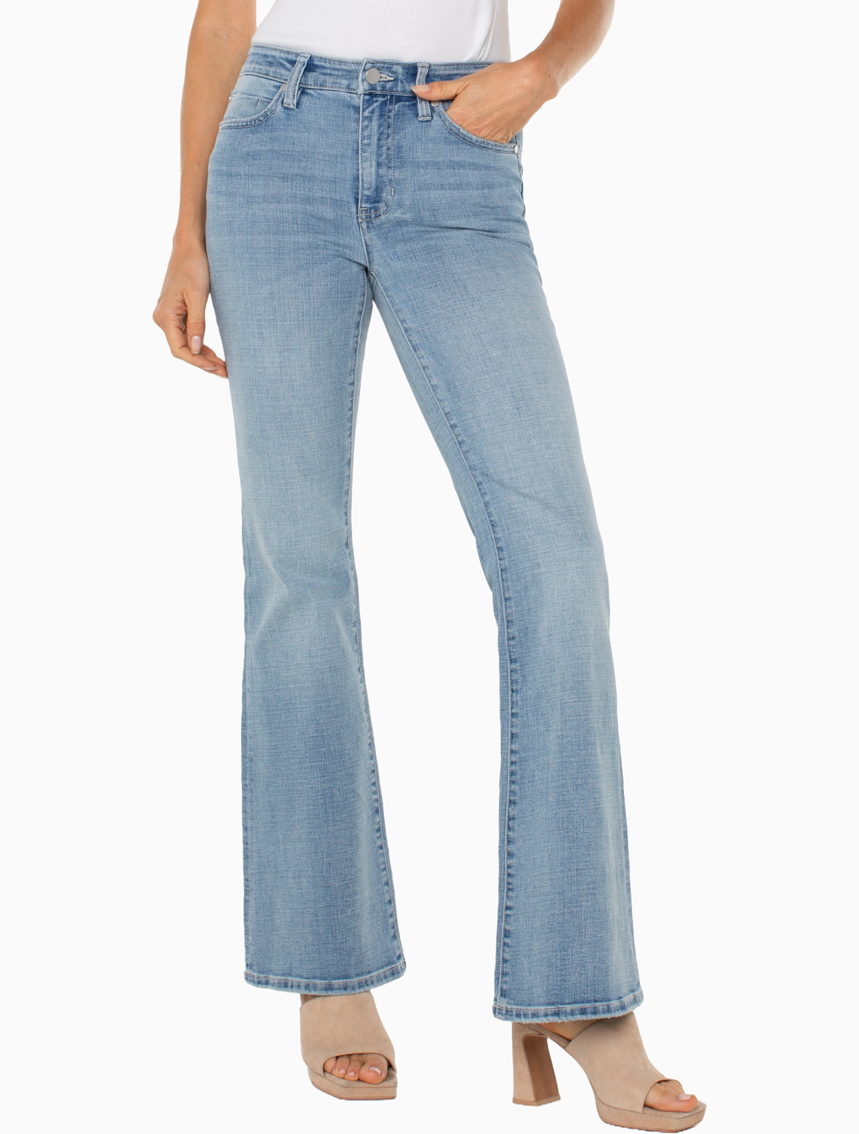 Hannah Ahmanson Long Flare Jean