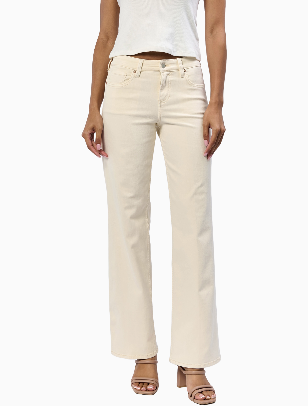 Taylor Wheat Straight Leg Jean