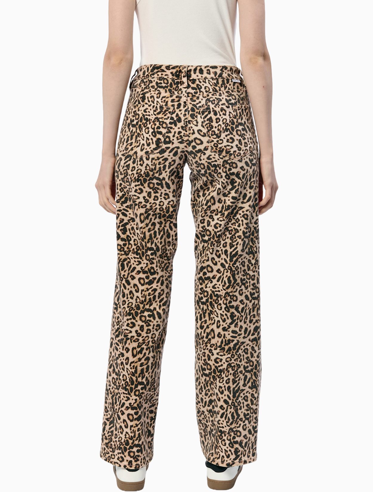 Taylor Leopard Straight Leg Jean