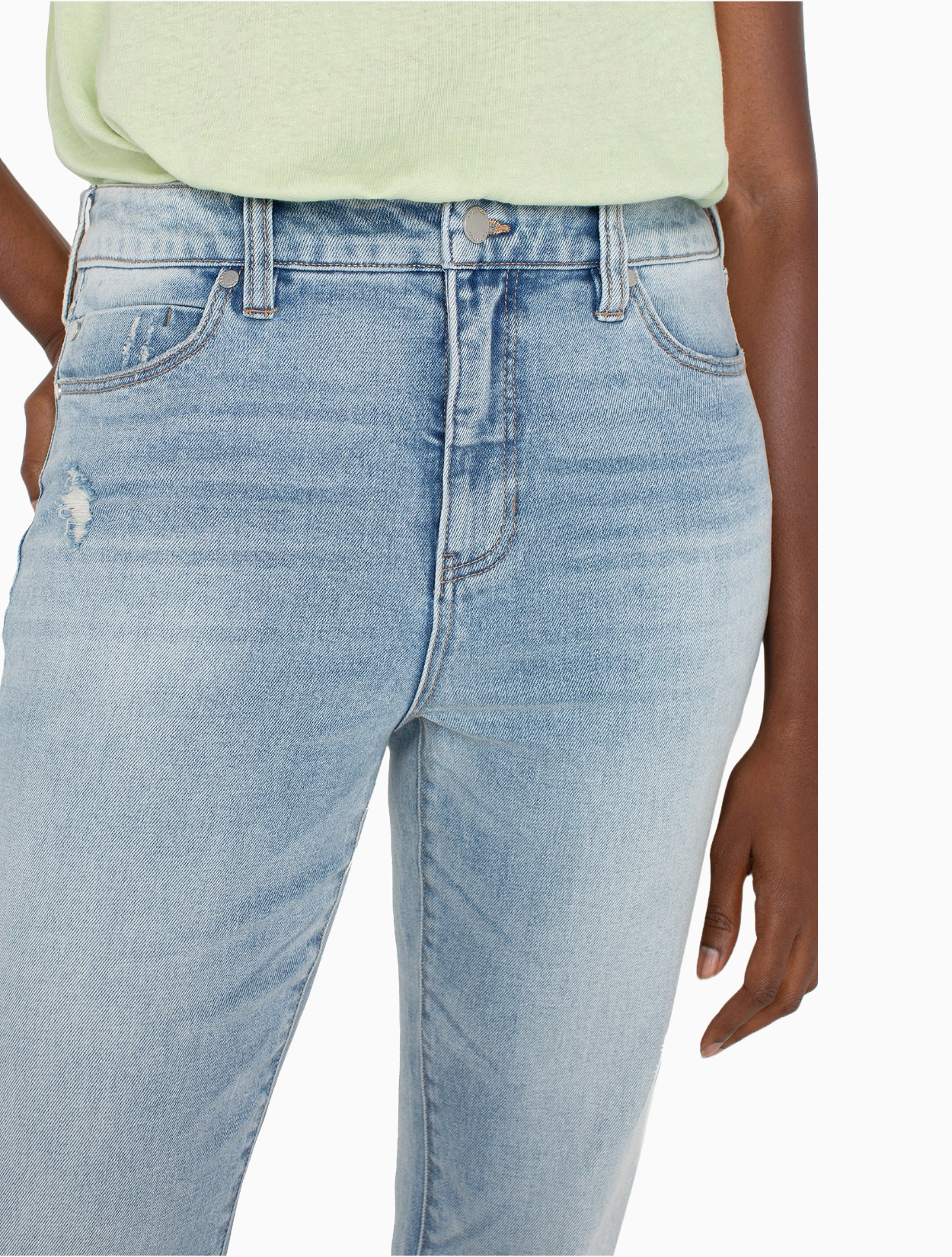 Hannah Clemente Crop Flare Jean